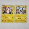 Image 1 : Two Vintage Pokemon Trading Cards ~ Plusle & Minun Matching Trading Cards 
