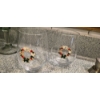 Image 1 : Pair Of Holiday Wreath Embellished Short Goblets