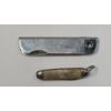 Image 4 : Vintage Bassett 80 Folding Knife Bottle Opener Combo & Miniature Pocket Knife With Mother Of Pearl