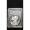 Image 1 : PCGS 2017-S Congratulations Set PR70DCAM First Day Issue 1 Troy Ounce 99.9% Silver American Eagle 