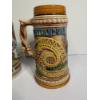 Image 3 : 2 Beer Steins -Lion Brewing Co. Detroit Michigan Stroh's Brewery Heritage Series III 