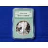 Image 1 : 2004-W Proof American Silver Eagle 1 oz Fine Silver Graded PR 70 DCAM by NTC - Sought After Coin! 