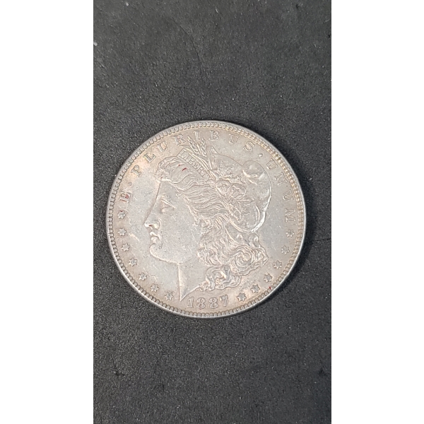 1887-P 90% Silver Morgan Dollar