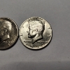 Image 4 : Three United States 1971 Kennedy Half Dollars - FV: $1.50