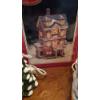 Image 2 : PICKUP IN CANTON -  GROUP OF 5 PORCELAIN CHRISTMAS COTTAGES & DECOR AS SHOWN