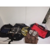 Image 1 : 5 Total Bags - Includes Duffel & Backpacks - Sparkly - Red Duffel - Outdoor Products Backpack 