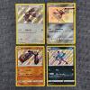 Image 1 : Four Holo Rare Shiny Pokemon Trading Cards