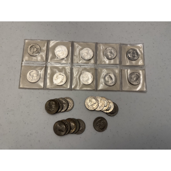 Lot of United States Susan B. Anthony Dollars - $26.00 Face Value