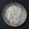 Image 1 : Very High Grade RARE 1878 CC Morgan Silver Dollar - Nice Rim Toning - See Pics