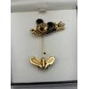 Image 1 : Disney Napier Mickey Mouse Stick Pin - Gold-tone metal - Disney Napier Stamp