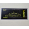 Image 2 : Limited Edition 2024 President Donald Trump Black Diamond $10,000 Gold Banknote