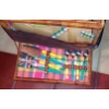 Image 3 : Vintage (Complete Set) Japanese Wicker Picnic Basket With Special Porcelain China Included See Pics