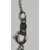 Image 6 : Beautiful Sterling Silver 18" Necklace With Spiral Pendant - Weight: 4.3g
