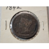 Image 2 : 1842 United States Braided Hair Small Date Large Cent