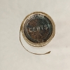 Image 4 : Roll of United States Indian Head Cents in Plastic Storage Container - FV: ~$0.50