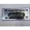 Image 2 : Incredible .99999 Silver $10.00 Foil Note In Protective Holder - Mint Condition