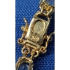Image 5 : Women's Sterling Silver Bracelet With Blue Oval Stones - Total Weight: 12.2g