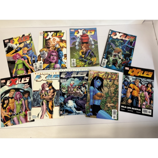 X-Files Comics - Set of 9 Comic Books - Marvel Comics - So Lame part 2 - 'Nuff Said - King Hyperion 