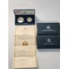 Image 1 : The Columbus Quincentenary Coins Display Including 90% Silver Half Dollar w/ CoA