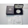 Image 1 : 2003-W Silver American Eagle 1 oz .999 Fine Silver Proof Coin with Box & CoA 