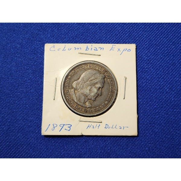 1893 Columbian Exposition Half Dollar - 90% Silver ASW: 0.3617