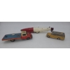 Image 1 : Vintage Tin Toys Including Torpedo, Truck And Bus