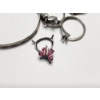 Image 3 : Sterling Silver Jewelry: Scrap Rings, Butterfly Detail Piece, Bangle TW: 16.8g