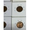 Image 4 : Various Pennies in Basket - In labeled cards - Mostly 1957-D - FV $0.30 