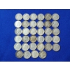Image 1 : Lot of (34) Silver Dimes - Mainly Roosevelt & (1) Mercury Dime FV: $3.40