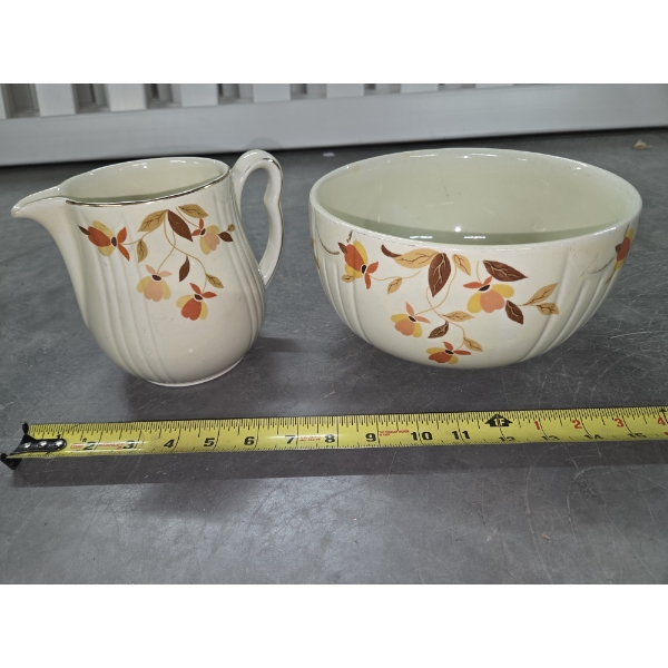 Hall Jewel Large Bowl & Pitcher