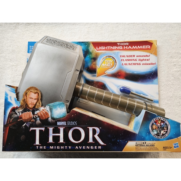 Thor - Lightning Hammer (14.5") - Collectable Toy Replica - NIB!!!