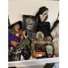 Image 1 : Tote of Halloween Costumes/Decor - Michael Myers Mask and Shirt - Masks - Witch Decor - Skeletons - 