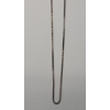 Image 3 : Simple Sterling Silver 18" Necklace - Weight: 2.8g