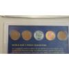 Image 6 : World War II Penny Collection Display With Assorted Years Lincoln Wheat Cents - Face Value: $0.05