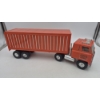 Image 5 : LARGE METAL TRACTOR TRAILOR RIG MAD BY ERTLE - SCHNEIDER TRANSPORT  16 X 9 X 5  EXC CONDITION