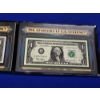 Image 3 : "Two Centuries of U.S. Currency" - 1957 $1 Silver Certificate & 2003 $1 Federal Reserve Note