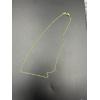 Image 2 : 6 Gold- Colored Chains with clasps - Simple Necklace Chain - Great Shape 