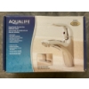 Image 1 : Brand New Aqualife Single Handle Chrome Finish Bathroom Faucet - 5 Year Warranty - New In Box