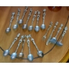 Image 1 : Set Of Italian Made High Relief Fancy Demitasse Spoons - see Pics
