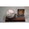 Image 1 : George Kell Autographed Rawlings Baseball With Upper Deck Baseball Card In Display Stand