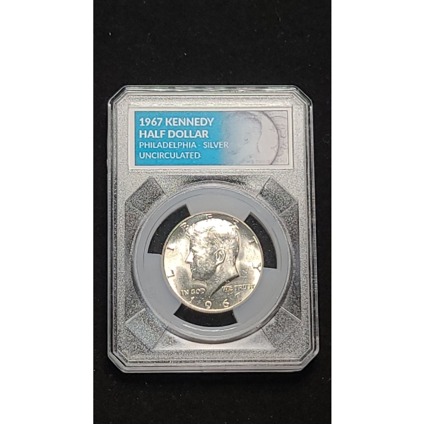 Collector's Alliance 1967 Philadelphia 40% Silver Uncirculated Kennedy Half Dollar