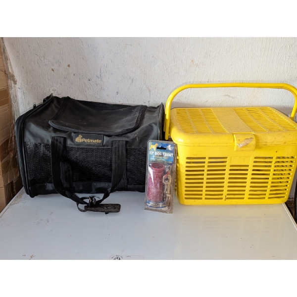 Pet Carriers & Tieout