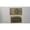 Image 11 : (2) U.S Fractional Currency Notes- 1874 25 Cent Fifth Issue Note & 1863 Fourth Issue 10 Cent Note