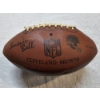 Image 1 : Lithographed Souvenir Football with Various Signatures - Cleveland Browns