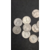 Image 4 : Assorted Years/Mint Marks Washington & Standing Liberty 90% Silver Quarters - Face Value: $3.00