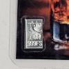 Image 2 : 1-Grain .999 Fine Silver Bullion Bar embedded inside an Collector's Card branded by Full Moon Metals