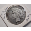Image 1 : 1923-D United States 90% Silver Peace Dollar from the Denver Mint!