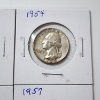 Image 3 : Four Assorted Years United States 90% Silver Washington Quarters - Face Value: $1.00