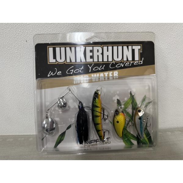 4 - Brand New Fishing Lures Lunkerhunt Impact Series - Never Used