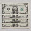 Image 1 : Consecutive, Uncirculated Series 1985 United States One-Dollar Bills FV: $4.00